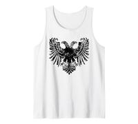 First Albanian Flag Kuq e Zi Kosova Albania Shqipe Camiseta sin Mangas
