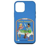 First Alien Autopsy Sarcastic Retro Funny Adult Humor Carcasa para iPhone 12 mini