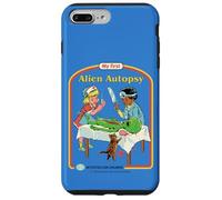 First Alien Autopsy Sarcastic Retro Funny Adult Humor Carcasa para iPhone 7 Plus/8 Plus