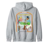 First Alien Autopsy Sarcastic Retro Funny Adult Humor Sudadera con Capucha