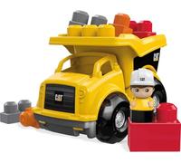 First Builders -Mega Bloks Camión Cat, Juguete de construcción (CND88)