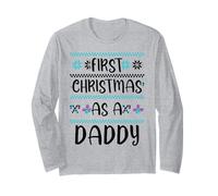 First Christmas As A Daddy Cute Christmas 1st Winter Dad Father Manga Larga