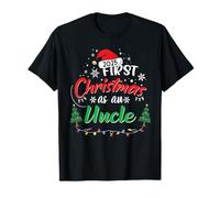 First Christmas As A Uncle New Uncle 1st Christmas 2025 Camiseta