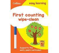First Counting Age 3-5 Wipe Clean Activity Book: Ideal for home learning (Collins Easy Learning Preschool)