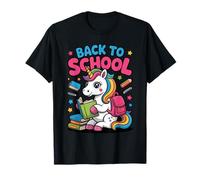 First Day Kindergarten Unicorn Cute Back To School Unicorn D Camiseta