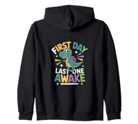 First Day Last One Awake Sudadera con Capucha