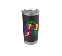 First Day Of Kindergarten Grade Funny Back To School Vaso térmico de acero inoxidable de doble pared