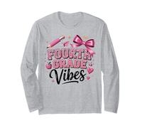 First Day of School Fourth Grade Vibes Manga Larga