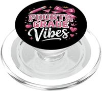 First Day of School Fourth Grade Vibes PopSockets PopGrip para MagSafe