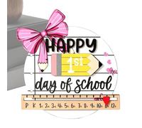First Day Of School Sign, Reusable Wooden Milestone Board For Kids