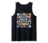 First Day of School Welcome Back To School Camiseta sin Mangas