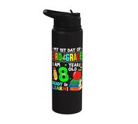 First Day of Third Grade 1st Day of 3rd Grade Girls Boys Stainless Steel Insulated Water Bottle