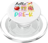 First Day Pre-K Apple Bow Mochila Lápiz PopSockets PopGrip para MagSafe