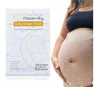 First Days Maternity - Mascarilla de Hoja para el Vientre del Embarazo - 70 ml Suero Hidratante, Vegano, Ultra-Nutritivo, Para el Vientre y la Elasticidad de la Piel, Talla Grande