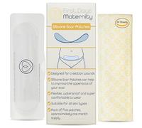 First Days Maternity: mejore la apariencia de una cicatriz de cesárea con parches de silicona para cómodos, impermeables y flexibles, adecuados para todo tipo de piel, paquete de 5 parches