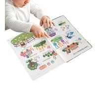 First English Words Book Sound, Interactive Talking Learning Book, Educational Speaking Books, Vocabulary Builder for Kids, Preschoolers, Boys, Girls, 7.8x10.55 Inches