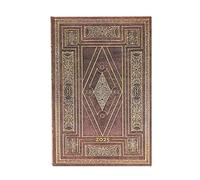 Paperblanks Agenda 2025 First Folio Mini 12 meses Horizontal Tapa dura Cierre elástico 100 gsm