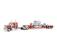 First Gear 1/64 Peterbilt 589 Semi Truck con Fontaine Renegade LXT40 Lowboy, DCP, 69-2348