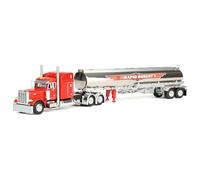 First Gear DCP 1/64 Peterbilt 379 Semi Truck con tanque de combustible Heil, distribuidor Rapid Roberts exclusivo 60-2251