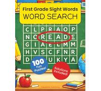 First Grade Sight Words Word Search: 100 Educational Word Search Puzzles for Kids Ages 6-8 | Fun Reading and Vocabulary Practice (CleverKids Sight Word Search)