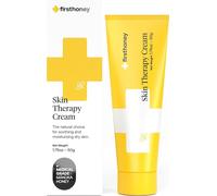 FIRST HONEY Manuka Honey Cream for Dry & Itchy Skin | Fast Relief for Eczema, Rosacea, Psoriasis, & Dermatitis | Natural & No Fillers|1.75 Ounce