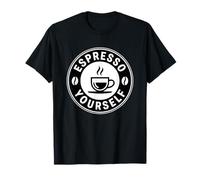 First I Drink The Coffee Then I Do The Things Camiseta