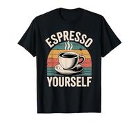 First I Drink The Coffee Then I Do The Things Camiseta