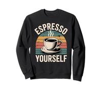 First I Drink The Coffee Then I Do The Things Sudadera