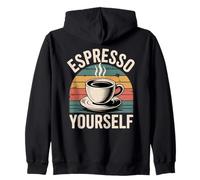 First I Drink The Coffee Then I Do The Things Sudadera con Capucha