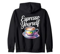 First I Drink The Coffee Then I Do The Things Sudadera con Capucha