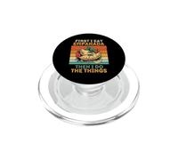 First I Eat Empanada Then I Do The Things Empanada Vintage PopSockets PopGrip para MagSafe