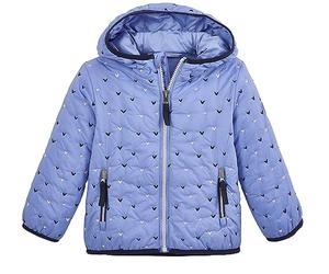 first instinct by killtec Niños Chaqueta acolchada con efecto 3D y capucha/chaqueta outdoor FIOS 67 MNS JCKT, blue, 86-92, 41585-000