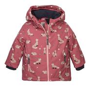 first instinct by killtec Niños Chaqueta de esquí/chaqueta funcional con capucha y protección contra la nieve FISW 29 MNS SKI JCKT, dark rouge, 98/104, 42138-000