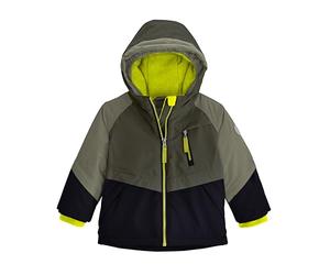 first instinct by killtec Niños Chaqueta de esquí/chaqueta funcional con capucha y protección contra la nieve FISW 31 MNS SKI JCKT, dunkeloliv, 86/92, 42253-000