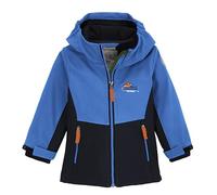 first instinct by killtec Niños Chaqueta softshell/chaqueta de exterior con capucha FIOW 5 MNS SFTSHLL JCKT, himmelblau, 86/92, 42116-000