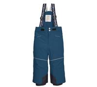 first instinct by killtec Niños Pantalones de esquí/Pantalones funcionales con Tirantes y protección contra la Nieve FISW 48 MNS SKI PNTS, Denim dunkelpetrol, 86/92, 43392-000