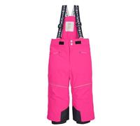 first instinct by killtec Niños Pantalones de esquí/Pantalones funcionales con Tirantes y protección contra la Nieve FISW 48 MNS SKI PNTS, Neon Pink, 122/128, 43392-000