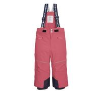 first instinct by killtec Niños Pantalones de esquí/Pantalones funcionales con Tirantes y protección contra la Nieve FISW 48 MNS SKI PNTS, Dark Rouge, 86/92, 43392-000
