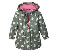 first instinct by killtec Niños Parka/chaqueta impermeable con capucha FIOS 15 MNS CT, oliv, 122/128, 42902-000