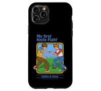 First Knife Fight Sarcastic Retro Vintage Funny Adult Humor Carcasa para iPhone 11 Pro