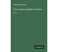 First Lessons in English and Tamul: Vol. 2