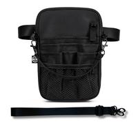 First Lifesaver 4 en 1 Convertible Enfermera Fanny Pack, Negro