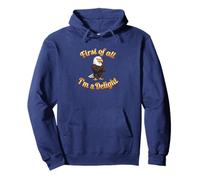 First of All I’m A Delight Funny Bald Eagle USA Sudadera con Capucha