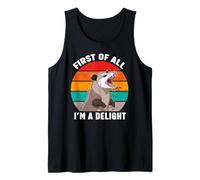 First of All I'm A Delight Angry Opossum Camiseta sin Mangas