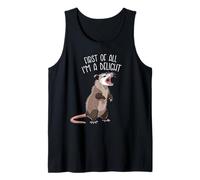 First of All I'm A Delight Angry Opossum Camiseta sin Mangas