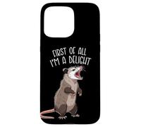 First of All I'm A Delight Angry Opossum Carcasa para iPhone 15 Pro MAX
