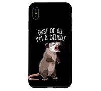 First of All I'm A Delight Angry Opossum Carcasa para iPhone XS MAX