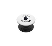 First of All I'm a Delight Funny Sarcastic Crow Raven PopSockets PopGrip Adhesivo