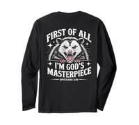 First of All Im God Masterpiece Possum Opossum Ephesian 2:10 Manga Larga