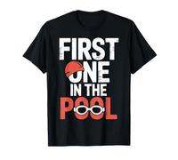First One In The Pool Nadador rápido competitivo |- Camiseta